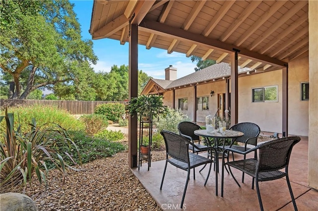 view of patio / terrace