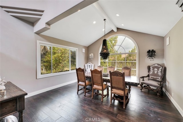 22544 N Summit Ridge Cir, Chatsworth, CA 91311 - dining area with plenty of natural light, hardwood / wood-style floors, and recessed lighting