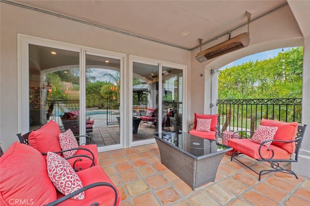 22544 N Summit Ridge Cir, Chatsworth, CA 91311 - view of patio
