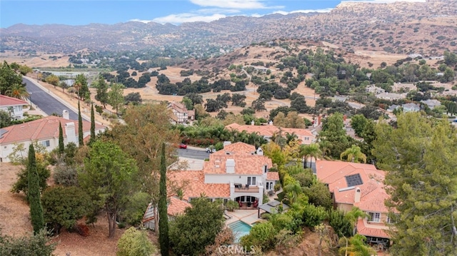 22544 N Summit Ridge Cir, Chatsworth, CA 91311 - aerial view of a mountain backdrop