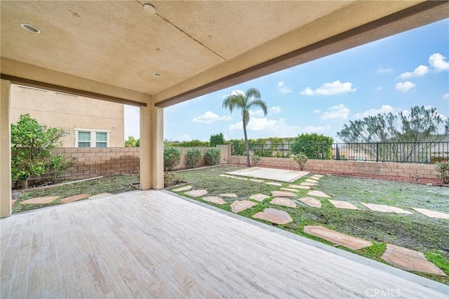 view of patio / terrace