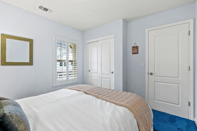 bedroom with a closet