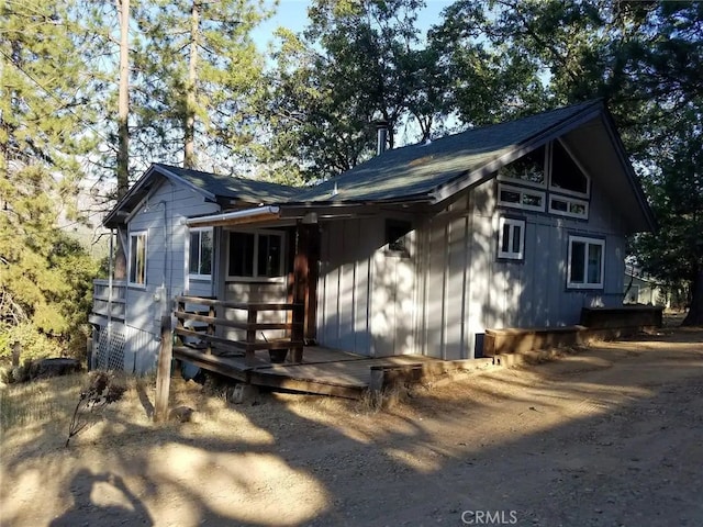 view of rear view of house