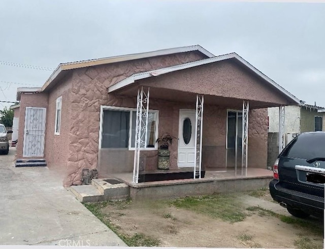 view of bungalow-style house