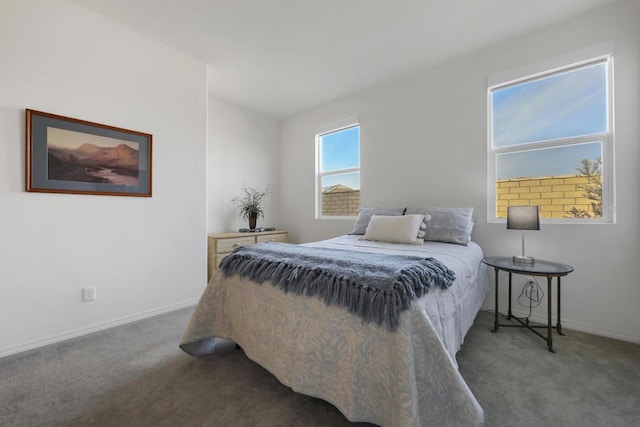 bedroom featuring carpet floors