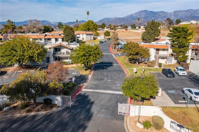 35172 Mesa Grande Dr, Calimesa, CA 92320 - aerial perspective of suburban area featuring a mountain backdrop