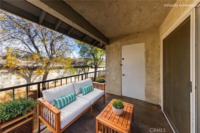 35172 Mesa Grande Dr, Calimesa, CA 92320 - balcony with an outdoor living space