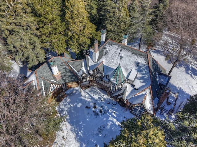 29223 Pigeon Hawk Ln, Lake Arrowhead, CA 92352 - aerial view of property's location