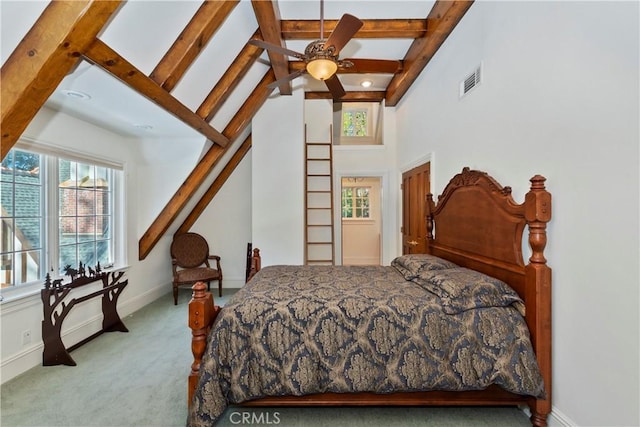 29223 Pigeon Hawk Ln, Lake Arrowhead, CA 92352 - carpeted bedroom with baseboards