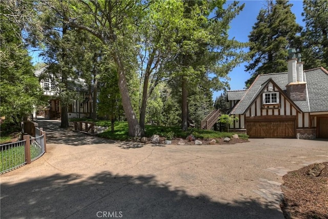 29223 Pigeon Hawk Ln, Lake Arrowhead, CA 92352 - view of yard with concrete driveway
