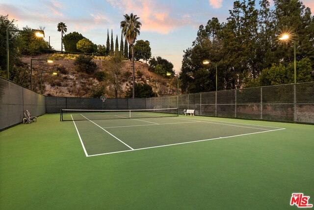 view of sport court