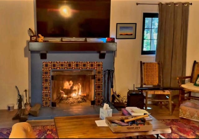 view of sitting room