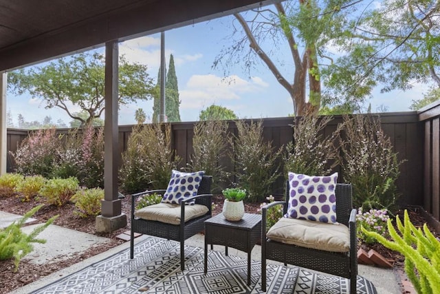 view of patio