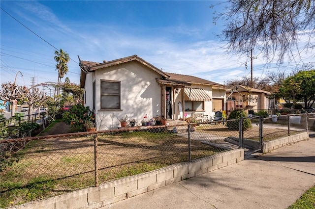 view of bungalow