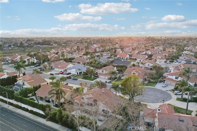 birds eye view of property featuring a residential view