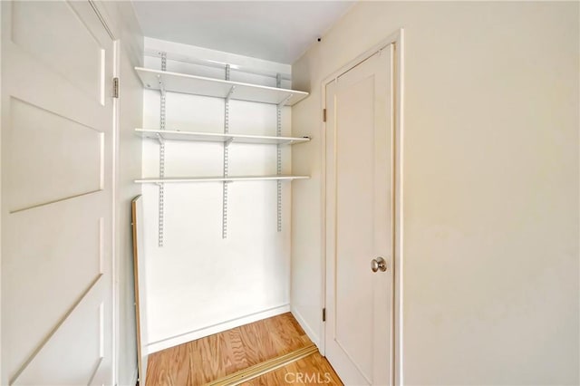 view of closet