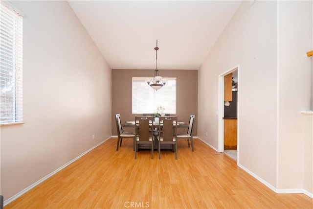 dining area featuring wood-type flooring