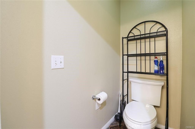 bathroom with toilet