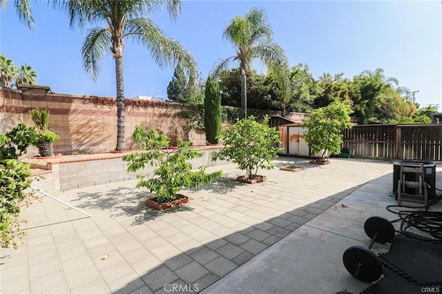 view of patio