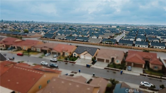 birds eye view of property featuring a residential view