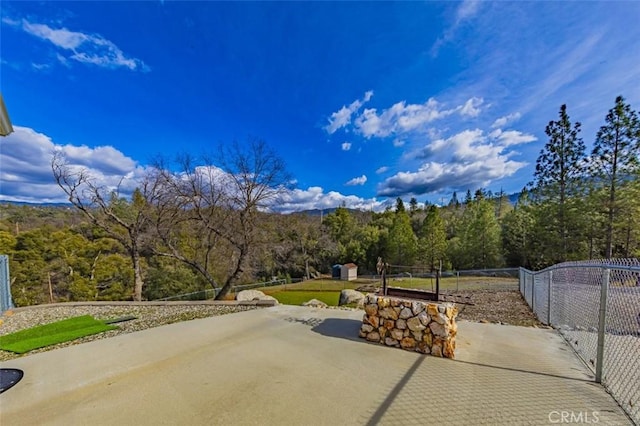 surrounding community featuring a patio