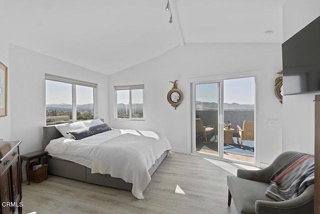 542 San Clemente Way, Camarillo, CA 93010 - bedroom featuring access to outside and light wood finished floors