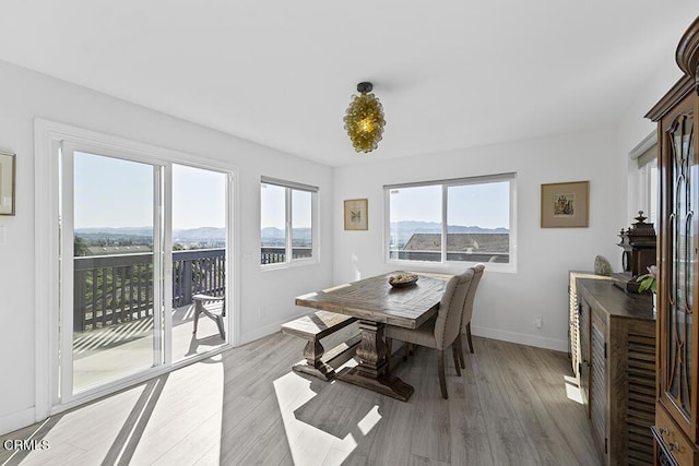 542 San Clemente Way, Camarillo, CA 93010 - dining space featuring light wood-type flooring
