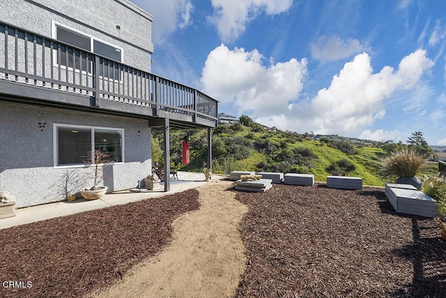 542 San Clemente Way, Camarillo, CA 93010 - view of yard with a wooden deck and a patio