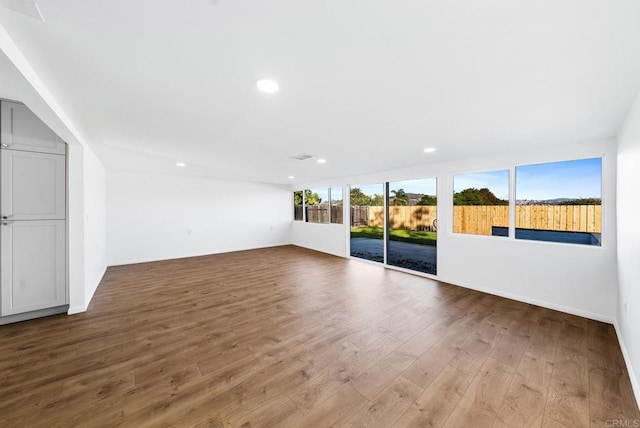 interior space featuring light hardwood / wood-style flooring