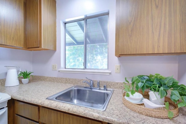 kitchen with sink