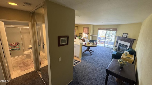 2713 Antonio Dr Unit 104, Camarillo, CA 93010 - hall with carpet flooring