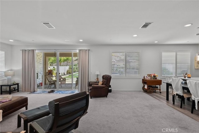 view of living room