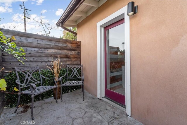 exterior space featuring a pergola and a patio