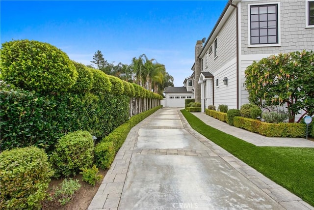 surrounding community featuring a garage