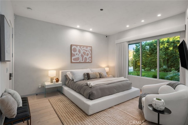 4727 Alonzo Ave, Encino, CA 91316 - bedroom with light wood-type flooring