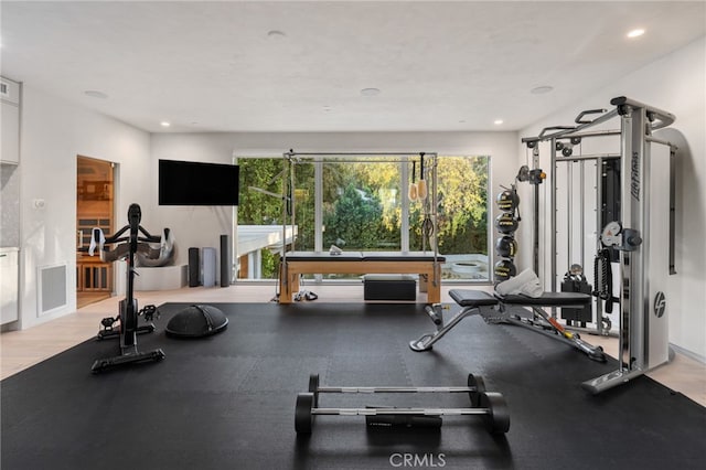 4727 Alonzo Ave, Encino, CA 91316 - view of exercise room