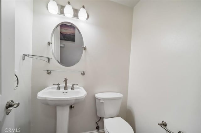 bathroom with toilet