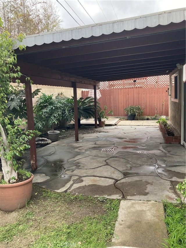 view of patio / terrace