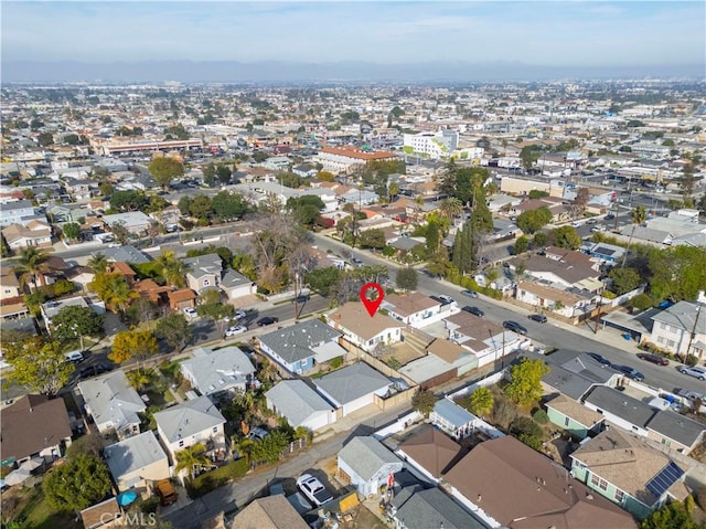 aerial view