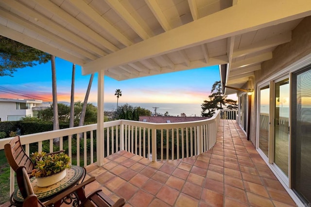 6130 Terryhill Dr, La Jolla, CA 92037 - view of patio / terrace with a balcony