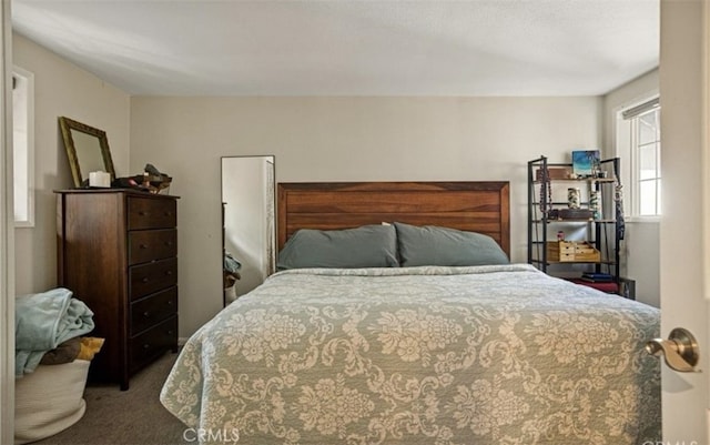 bedroom featuring carpet floors