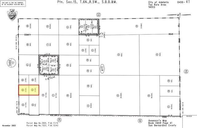 0 De Soto Ave, Adelanto CA, 92301 land for sale