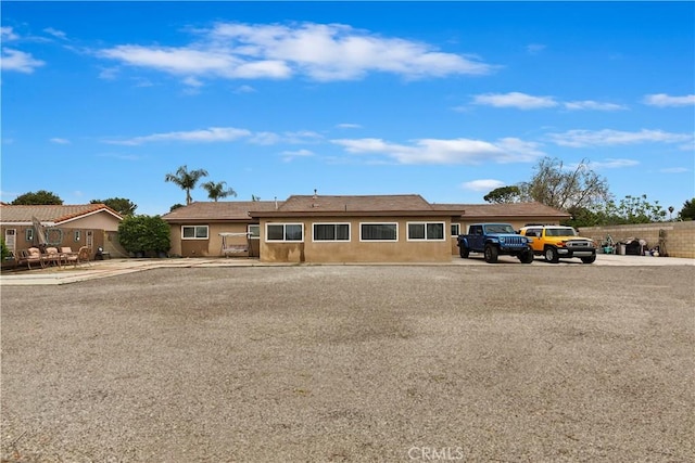 view of ranch-style home