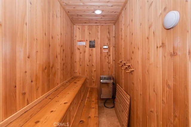 view of sauna / steam room