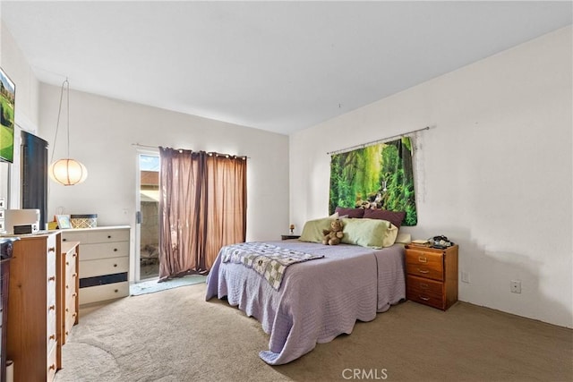 bedroom featuring carpet floors