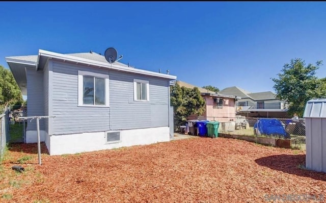 view of rear view of house