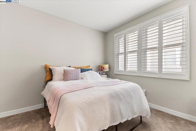 bedroom featuring carpet floors