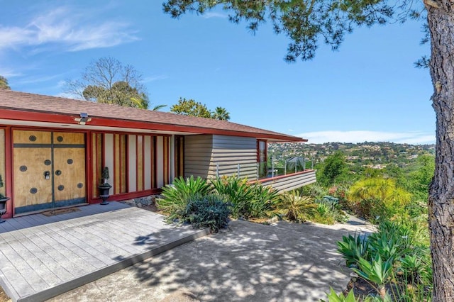 exterior space featuring a patio