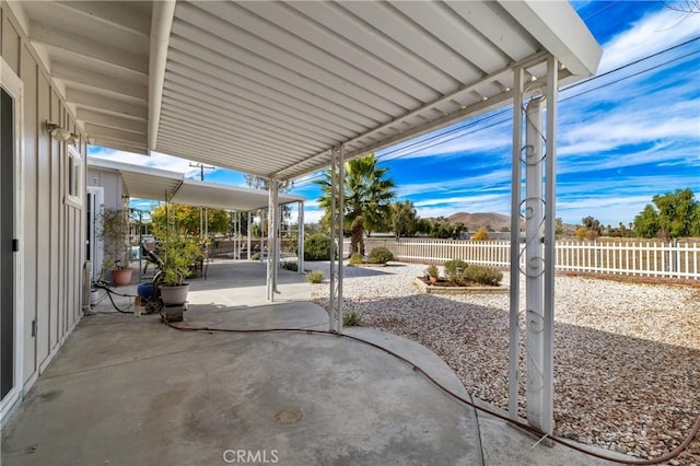 view of patio