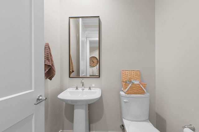 bathroom with toilet